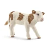 Schleich Farm World Simmental Calf Animal Figure