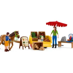 Schleich Farm World Sunny Day Mobile Farm Stand Playset