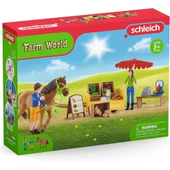 Schleich Farm World Sunny Day Mobile Farm Stand Playset