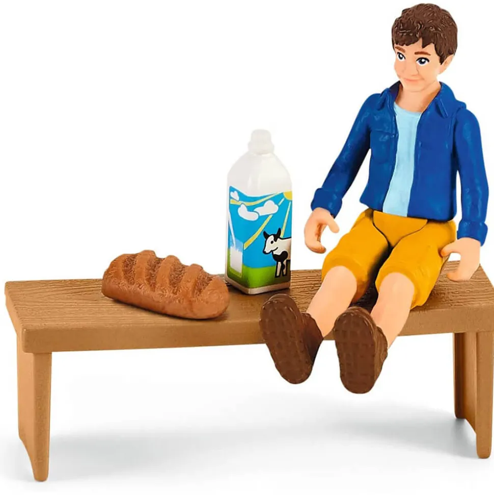 Schleich Farm World Sunny Day Mobile Farm Stand Playset