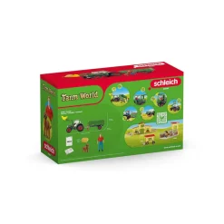 Schleich Farm World Tractor with Trailer
