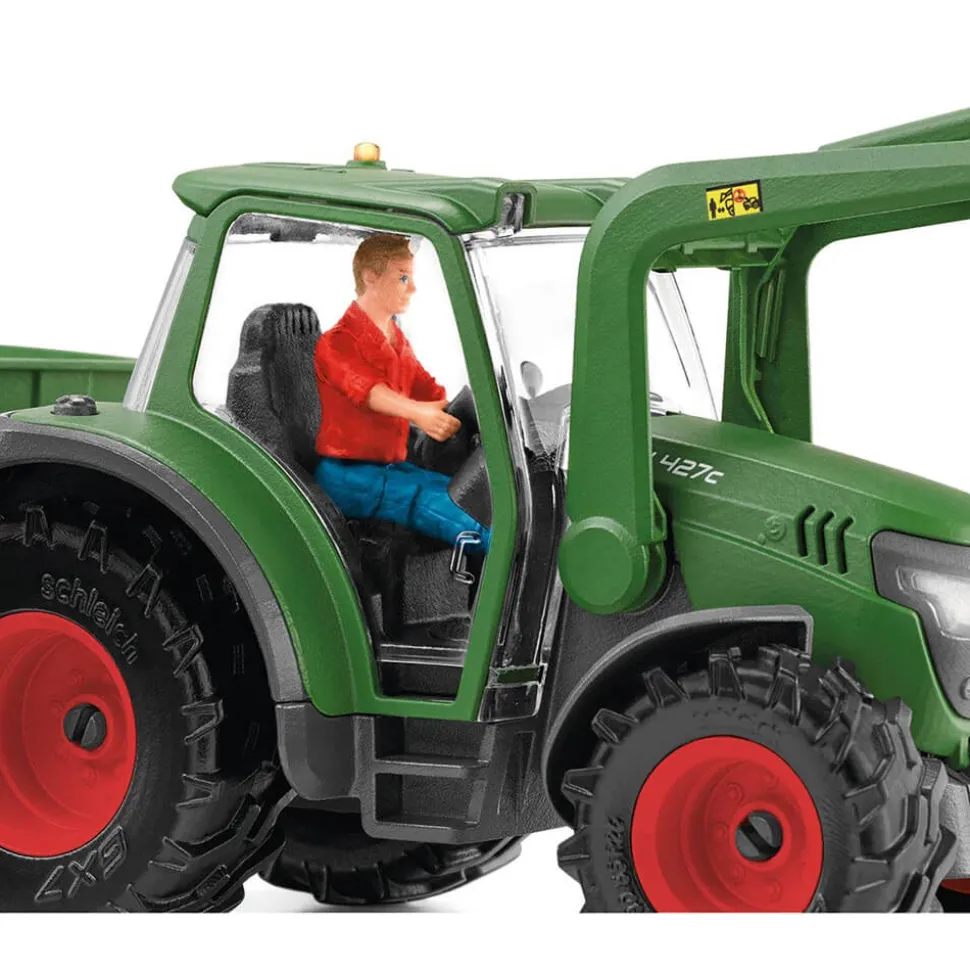 Schleich Farm World Tractor with Trailer