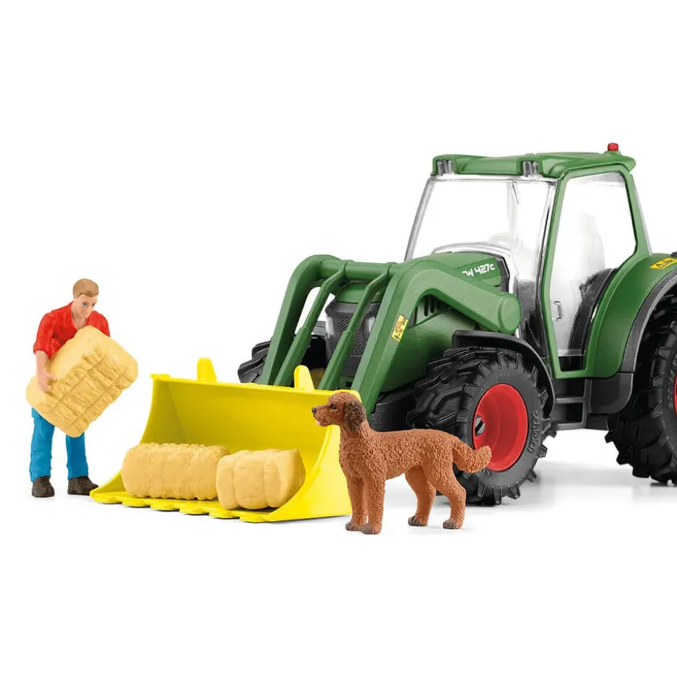 Schleich Farm World Tractor with Trailer
