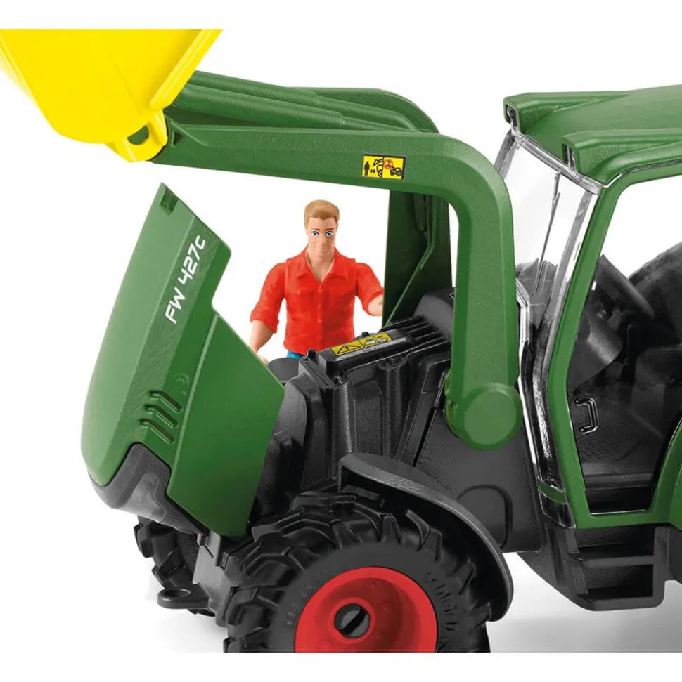 Schleich Farm World Tractor with Trailer