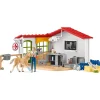 Schleich Farm World Veterinary Practice with Pets Playset