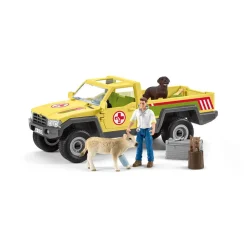 Schleich Farm World Veterinarian Visit At The Farm Playset