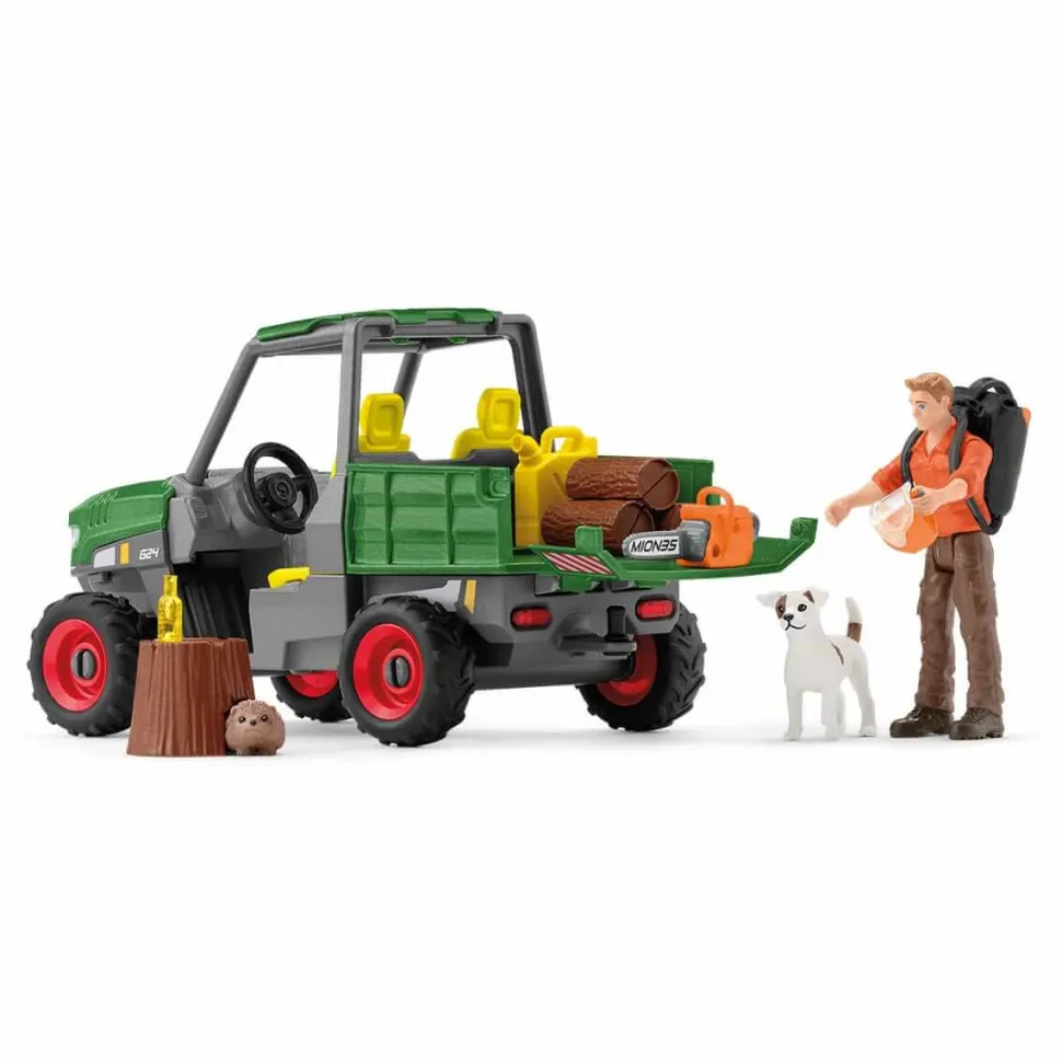 Schleich Farm World Working in the Forest Set