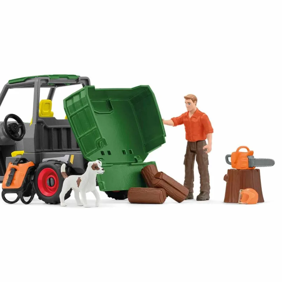 Schleich Farm World Working in the Forest Set