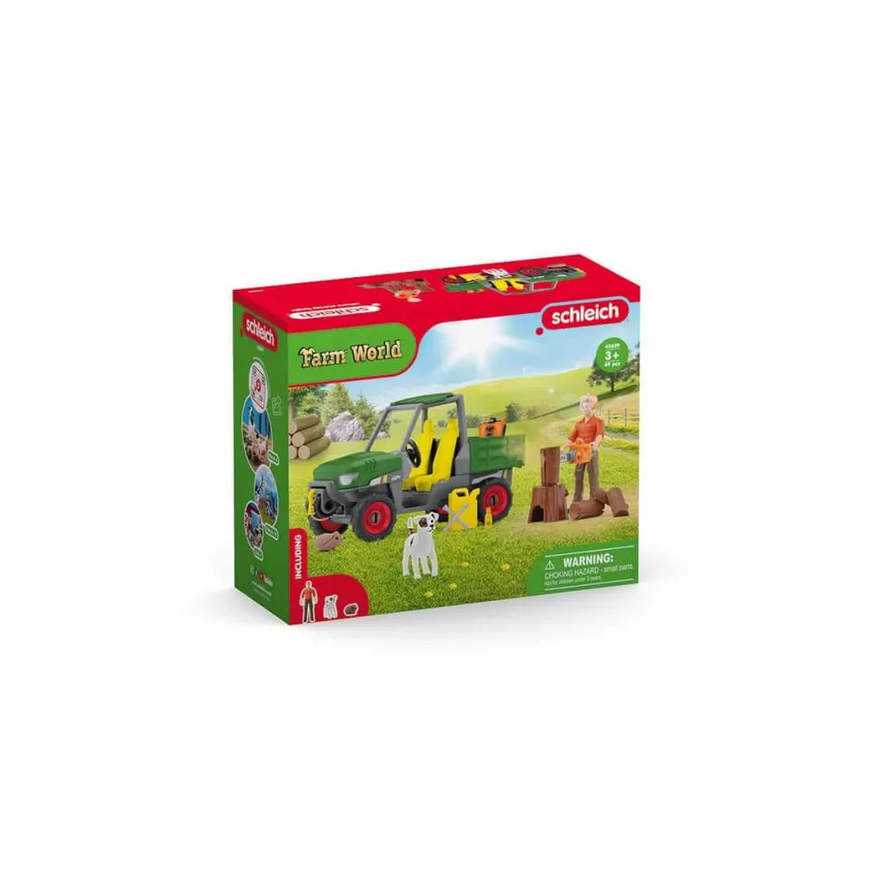Schleich Farm World Working in the Forest Set