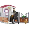 Schleich Horse Club Horse Box with Horse Club Tori&Princess Playset