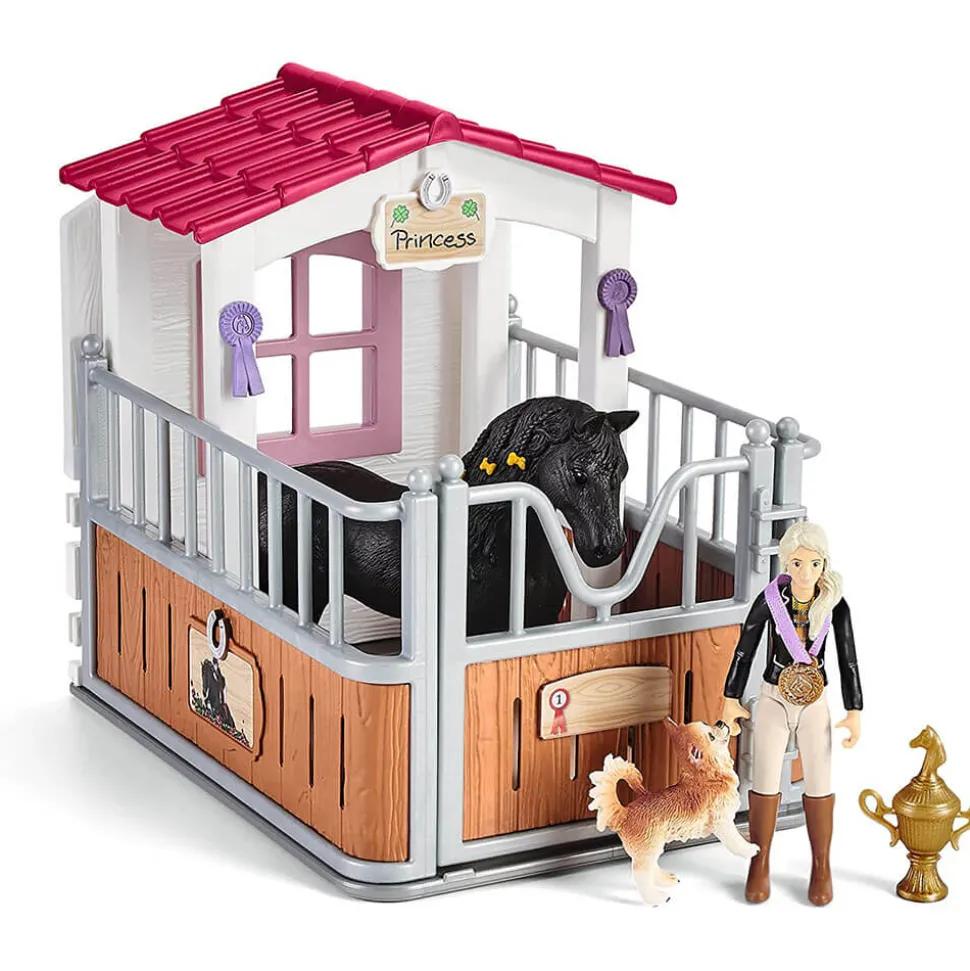 Schleich Horse Club Horse Box with Horse Club Tori&Princess Playset