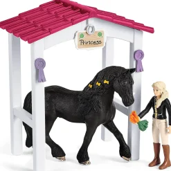Schleich Horse Club Horse Box with Horse Club Tori&Princess Playset