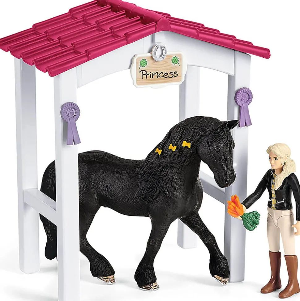 Schleich Horse Club Horse Box with Horse Club Tori&Princess Playset
