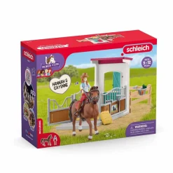 Schleich Horse Club Horse Box with Hannah&Cayenne Set