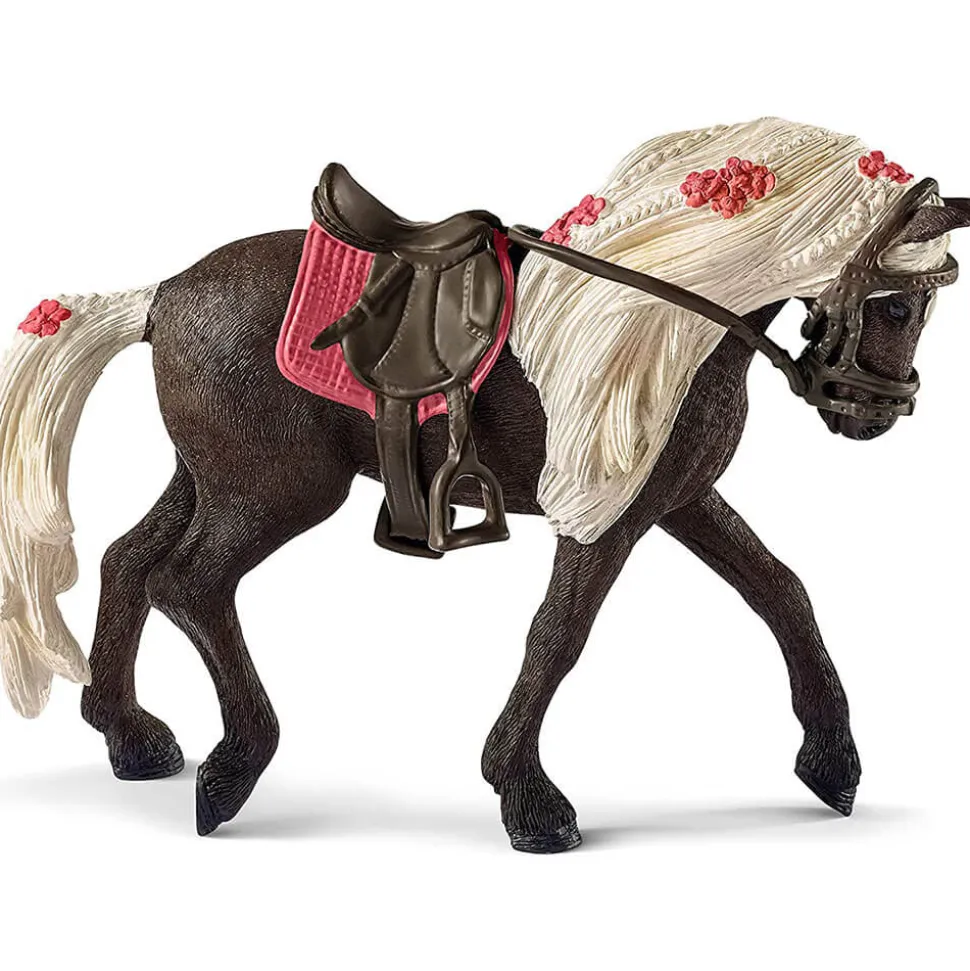 Schleich Horse Club Rocky Mountain Horse Mare Horse Show Playset
