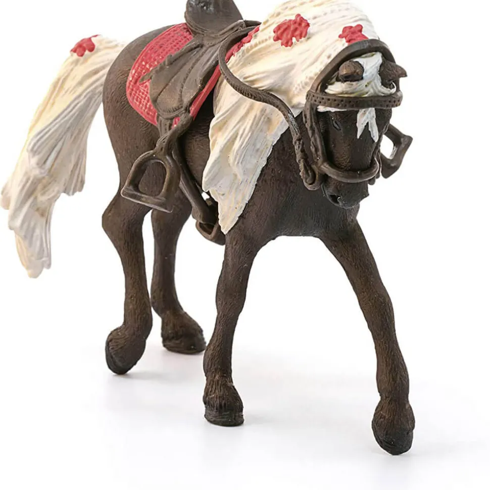 Schleich Horse Club Rocky Mountain Horse Mare Horse Show Playset