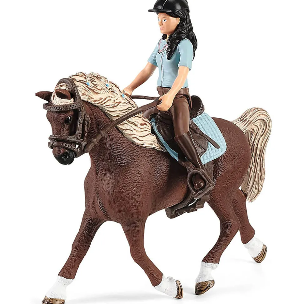 Schleich Horse Club Washing Area with Horse Club Emily&Luna Playset