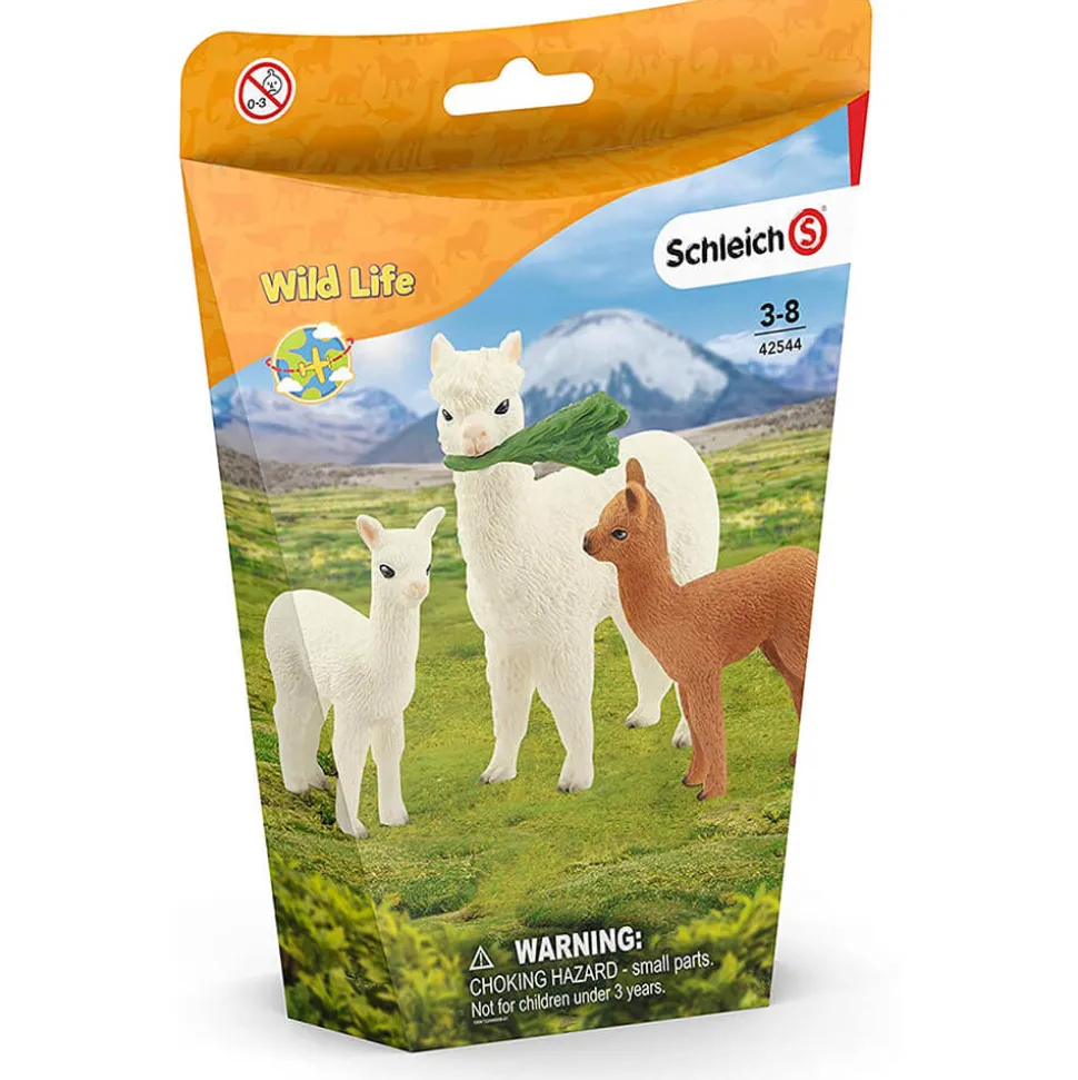 Schleich Wild Life Alpaca Set Playset
