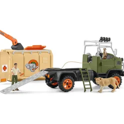 Schleich Wild Life Animal Rescue Large Truck Playset