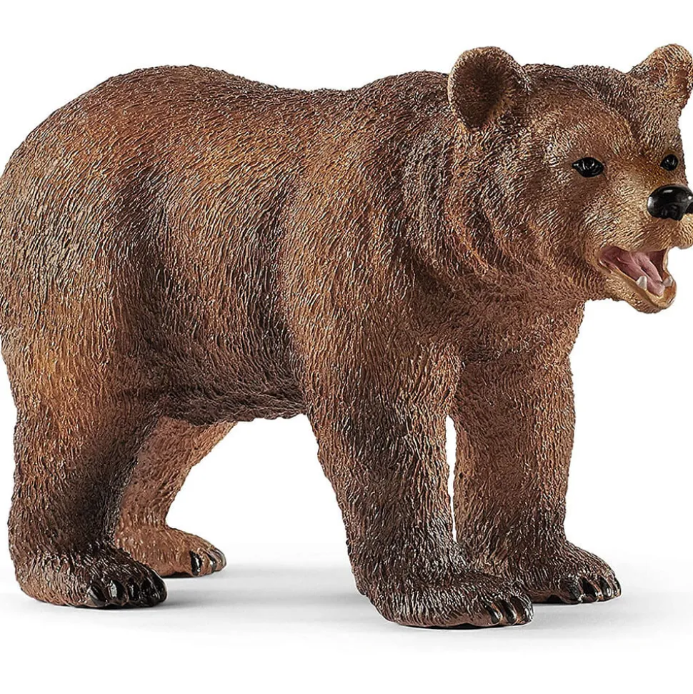 Schleich Wild Life Grizzly Bear Mother with Cub Playset