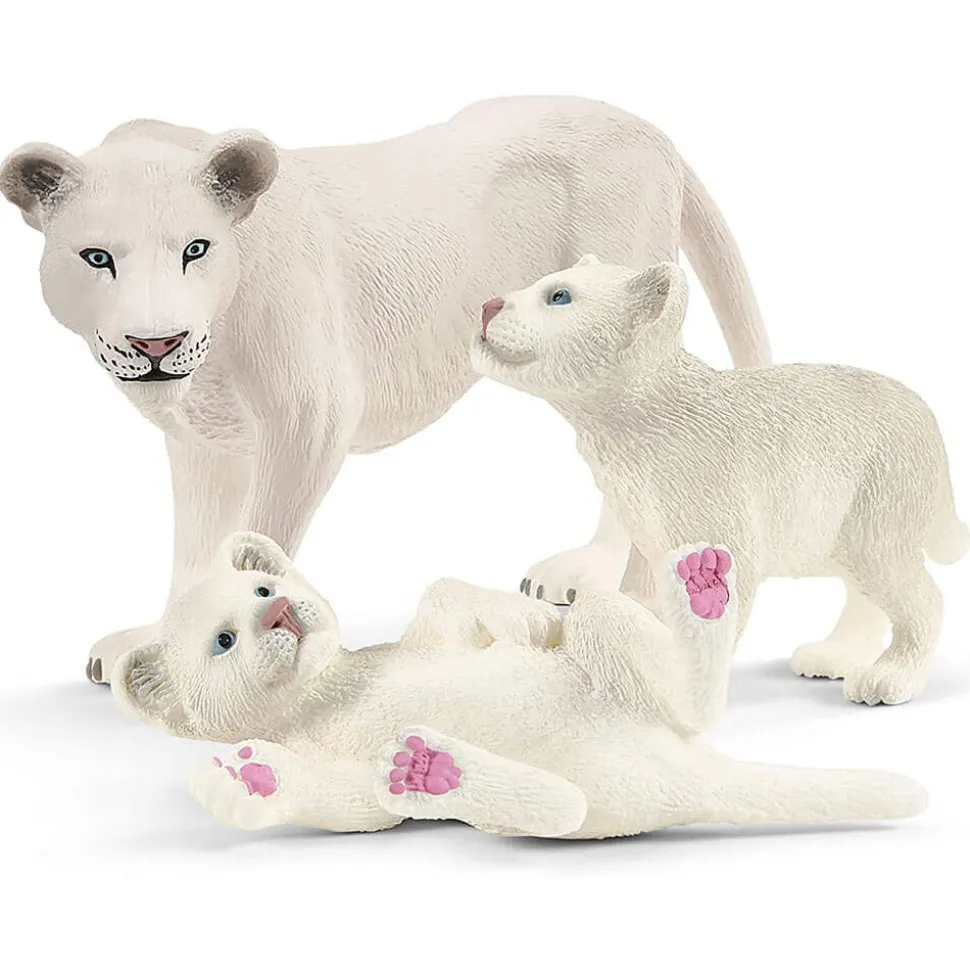 Schleich Wild Life Lion Mother with Cubs Playset