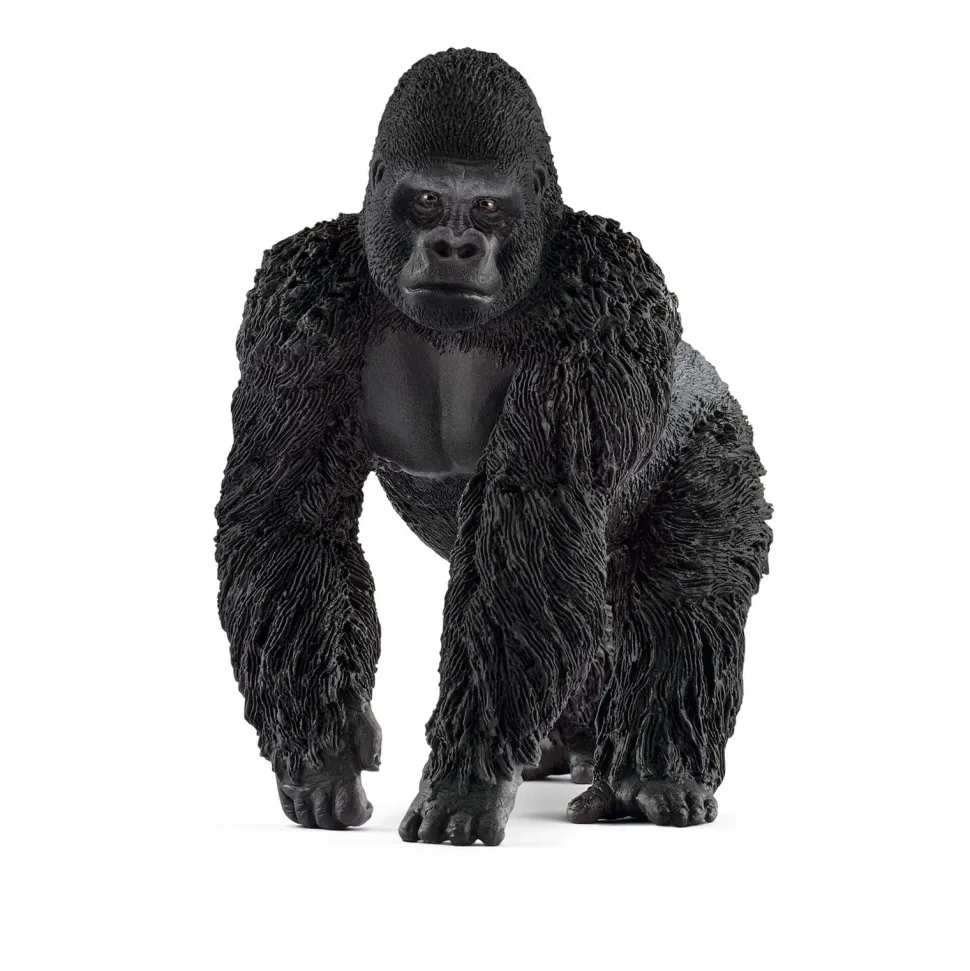 Schleich Wild Life Male Gorilla Animal Figure