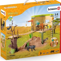 Schleich Wild Life Wild Life Ranger Adventure Station Playset