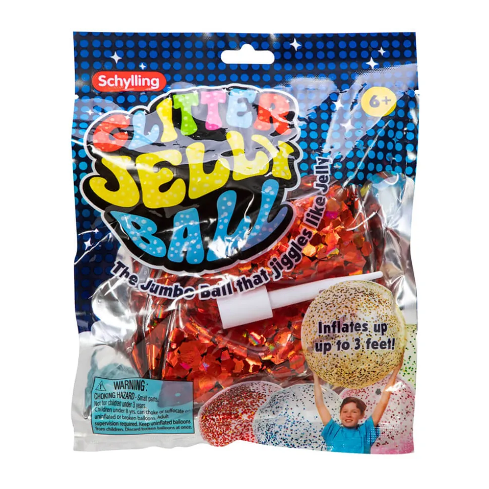 Schylling Jumbo Glitter Jelly Ball