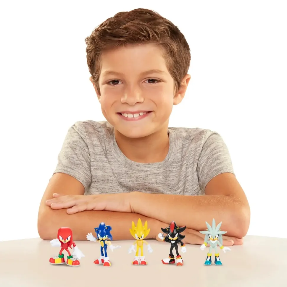Sonic The Hedgehog Wave 4 Knuckles 2.5 Inch Mini Figure
