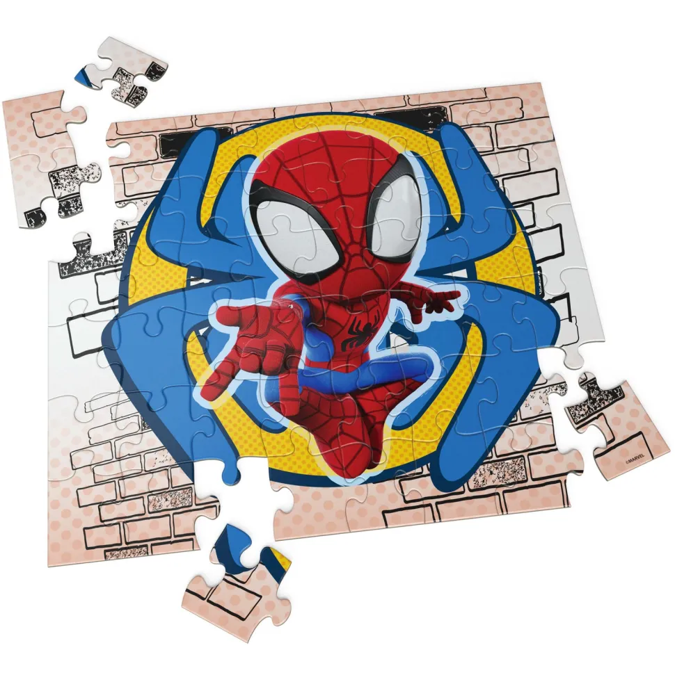 Spidey and His Amazing Friends 48-Piece Jigsaw Puzzle