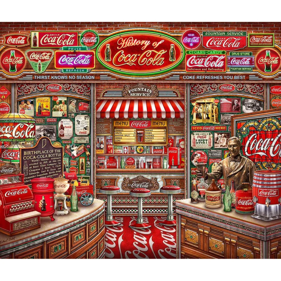 Springbok Coca-Cola History 1000 Pc