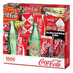 Springbok Coca-Cola Vintage Soda Cans 1000 Pc