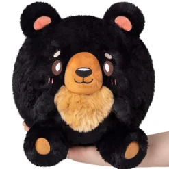 Squishable Mini Black Bear Plush