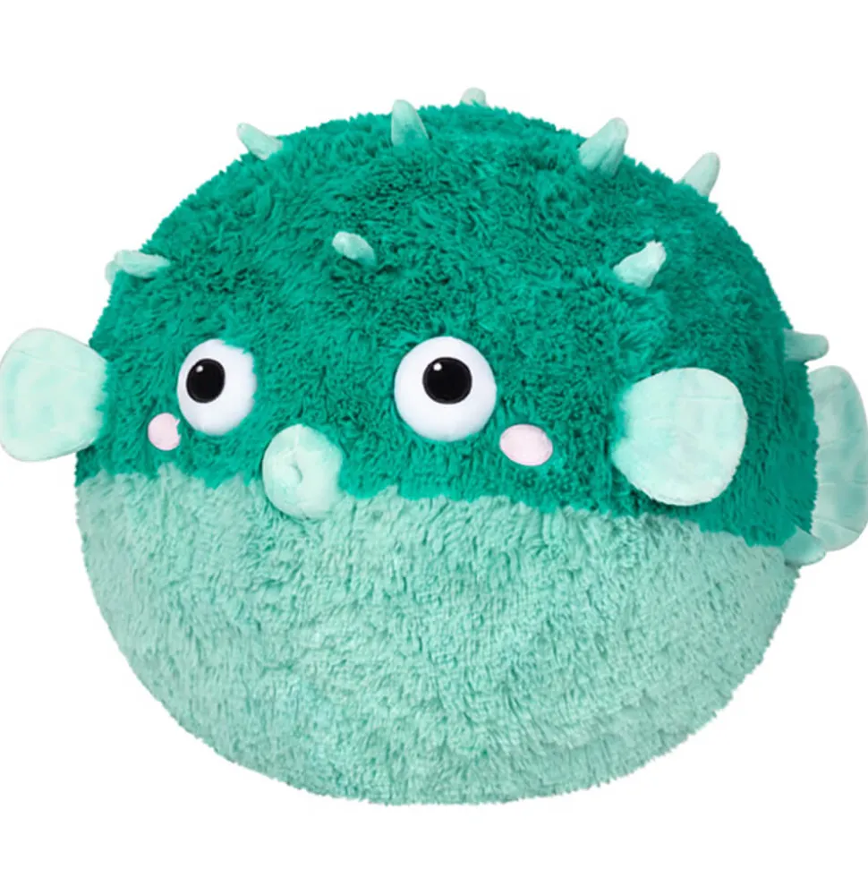 Squishable Mini Squishable Teal Pufferfish Plush