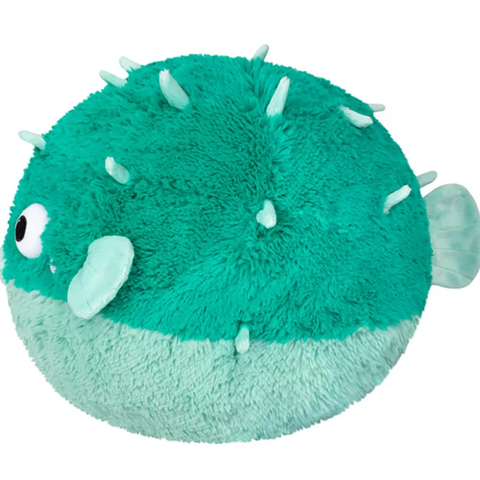 Squishable Mini Squishable Teal Pufferfish Plush