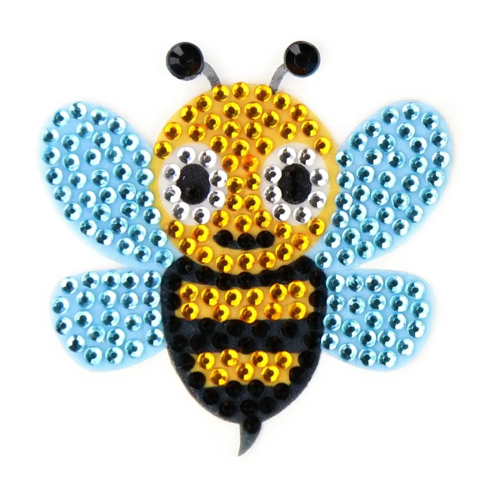 StickerBeans Buzzy Bee Rhinestone Sticker