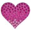 StickerBeans Pink Heart Rhinestone Sticker