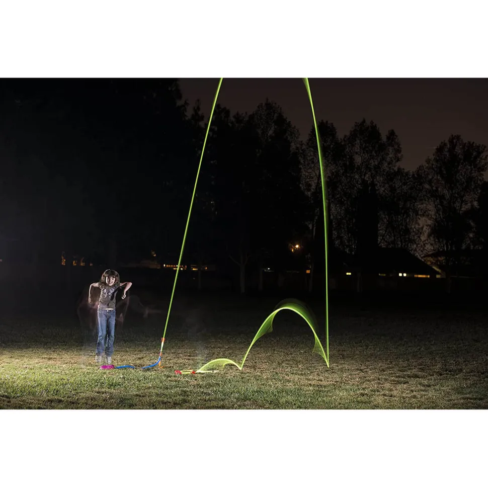 Stomp Rocket Jr. Glow Refill Pack of 3 Rockets