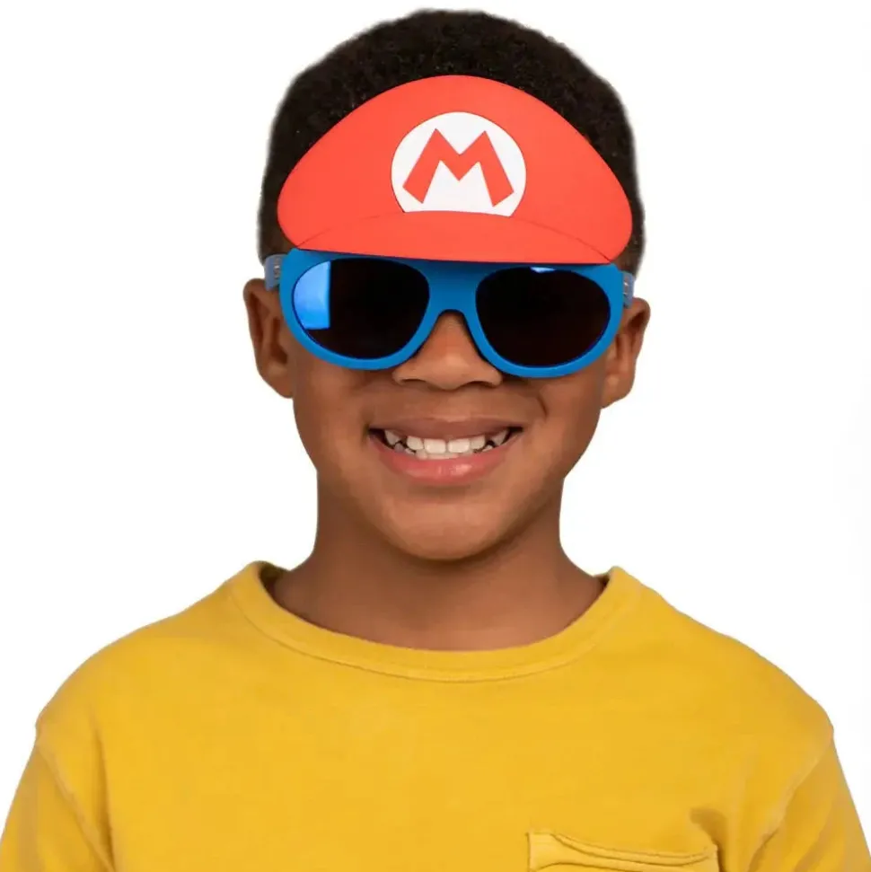Sun-Staches Lil' Characters Super Mario Blue Lens Sunglasses