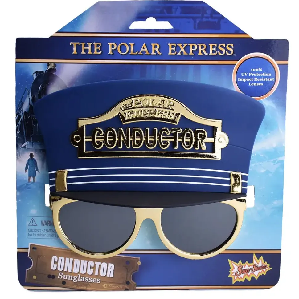 Sun-Staches Polar Express Conductor Sunglasses
