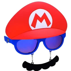 Sun-Staches Super Mario Mustache Sunglasses