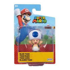 Super Mario Blue Toad 2.5-Inch Figure