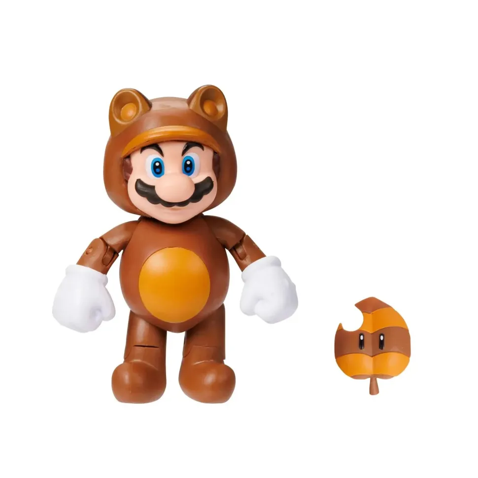 Super Mario Wave 43 4-Inch Tanooki Mario Figure