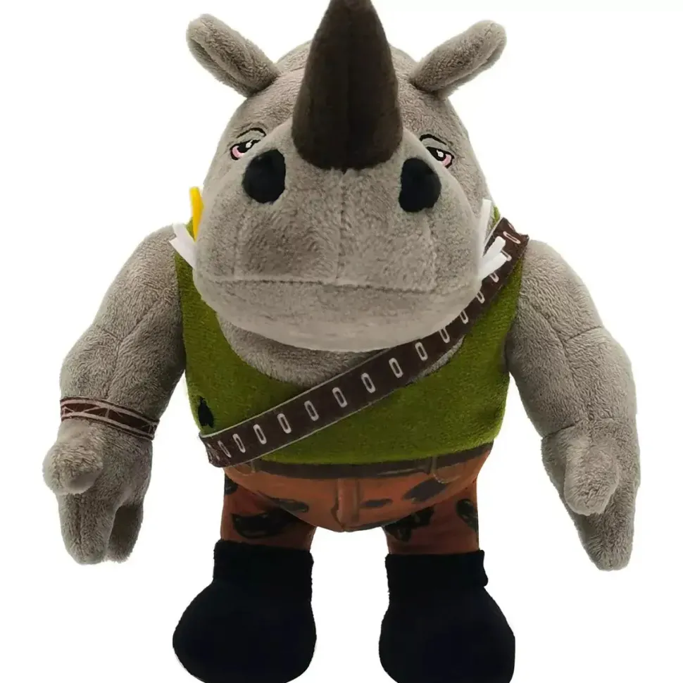 Teenage Mutant Ninja Turtles Mutant Mayhem Rocksteady 8-Inch Plush