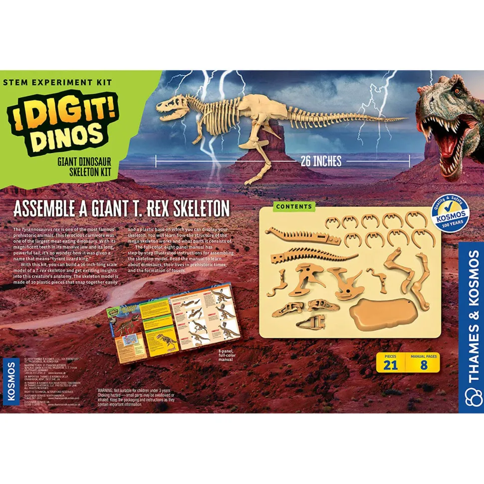 Thames and Kosmos Giant Dinosaur Skeleton Kit