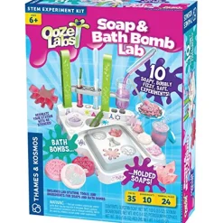 Thames and Kosmos Ooze Labs: Soap&Bath Bomb Lab
