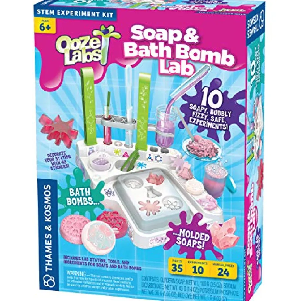 Thames and Kosmos Ooze Labs: Soap&Bath Bomb Lab
