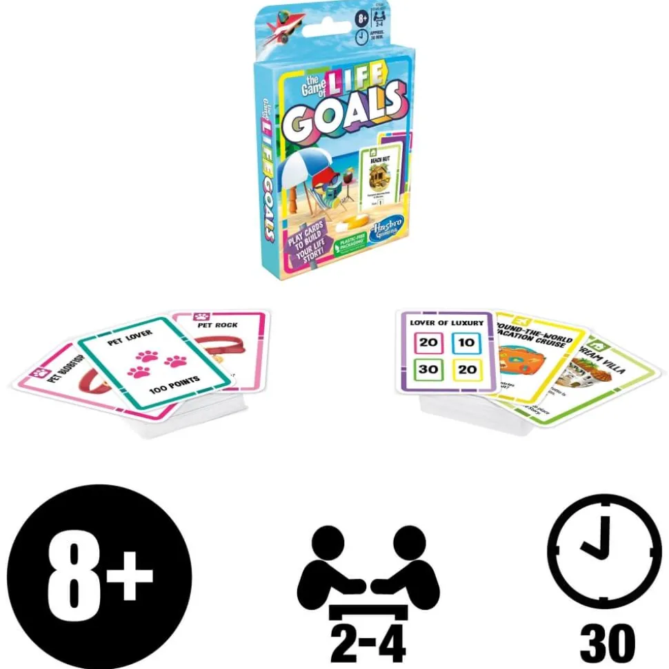 The Game of Life Goals Card Game