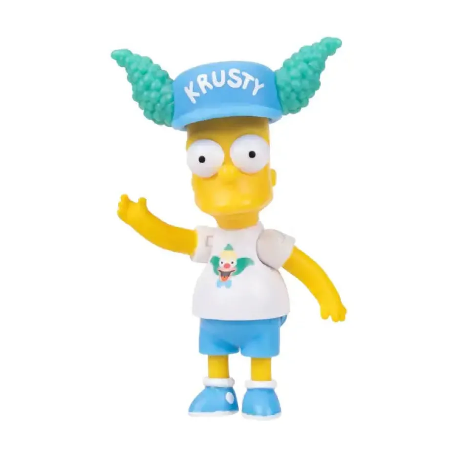 The Simpsons Bart with Krusty Hat 2.5-Inch Action Figure