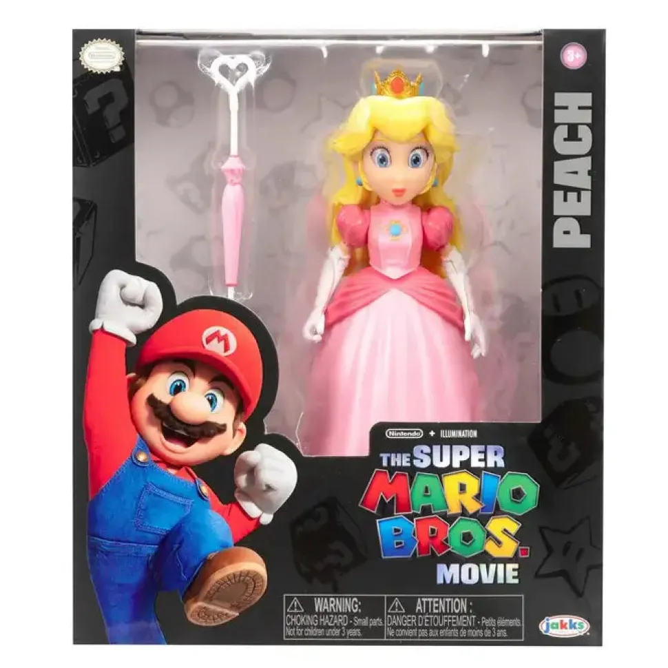 The Super Mario Bros Movie Princess Peach 5-Inch Action Figure